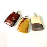 3pcs Mookaite Bead Pendant for Jewelry DIY 40mm