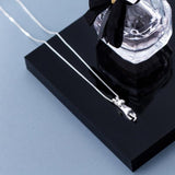 S925 Sterling Silver Scrub Cat Pendant Necklace
