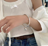 925 Silver Sphere Lady Bangle Wedding Jewellery