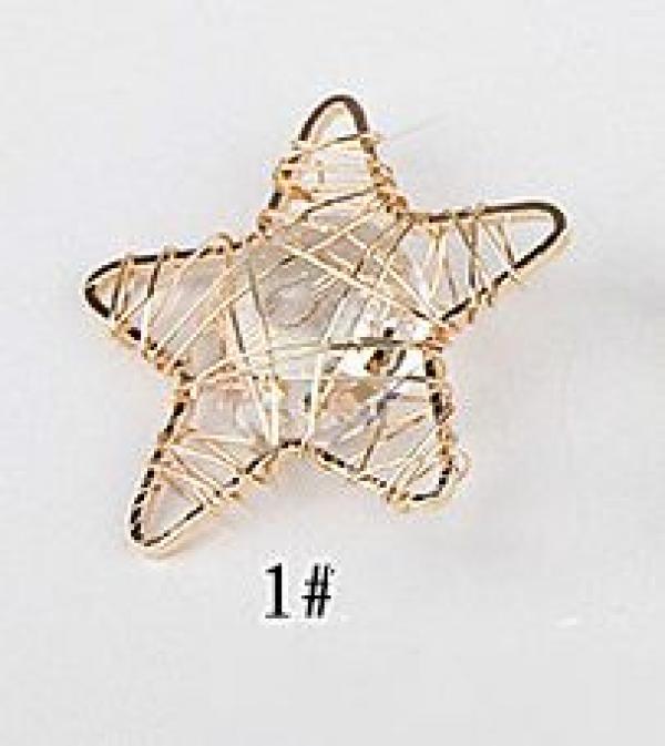 DIY Winding Earring Pendant Geometric Ornaments
