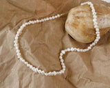Baroque Freshwater Pearl Necklace, Wedding Party Women Gift
