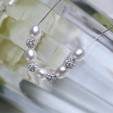 Freshwater Pearl Choker 925 Silver Necklace