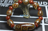 Tibet Natural Nine eyes and Three Eyes Bracelets Tibetan Pear Bracelet jewelry