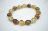 Natural Agate Crystal Jewelry Bracelet