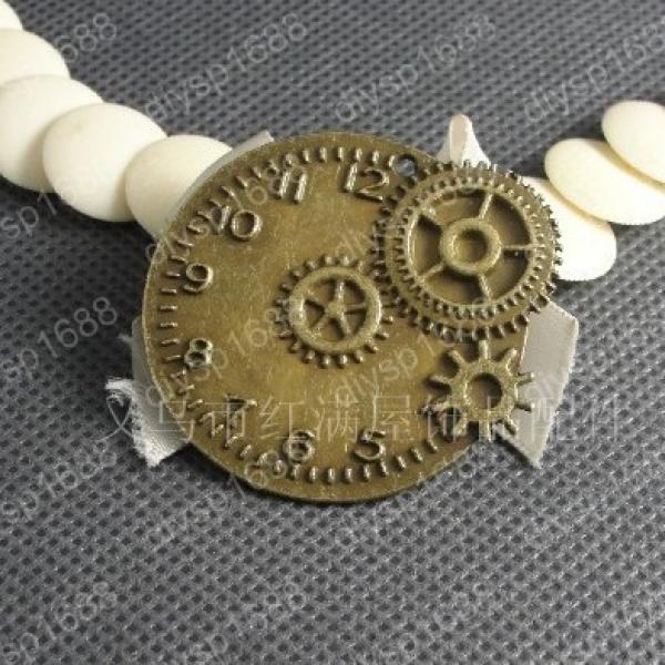 20 pcs Antique Bronze Plated Movement Parts Charms Pendants