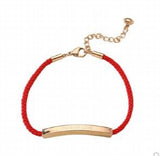 Zodiac Year Red Rope Bracelet Titanium Steel Non-Fading Bracelet