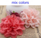 15 pcs Multi-layer Hollow Flowers Baby Girls Hair Accessories