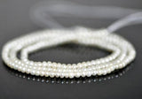 Freshwater Pearl Loose Beads 3mm 15'' Strand DIY Jewelry Making