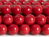 Red Shell Pearl Round Beads 4/6/8/10mm