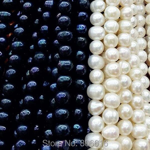 AA+ 6*5MM 125Pcs Potato & Natural Freshwater Pearl Bead Strands
