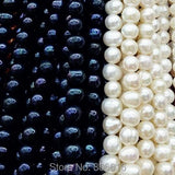 AA+ 6*5MM 125Pcs Potato & Natural Freshwater Pearl Bead Strands