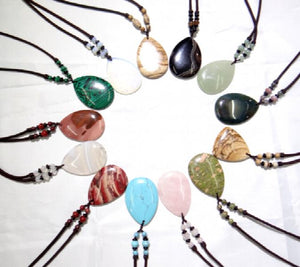 Quartz Tiger Eye Opal Turquoises Pendant DIY Jewelry