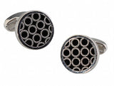 Men's Round Copper Cufflinks L1781