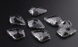 10PCS Clear Crystal Maple Curtain Parts Hanging Pendants Decor