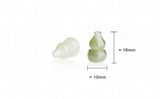 Green Jade Chinese Pendant Charm Jewelry Amulet DIY Bracelet Making