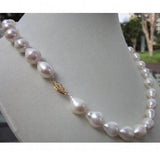 South Sea Baroque Pearl Necklace Choker 19 Inch