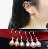 925 Silver Freshwater Pearl Earrings Jewelry