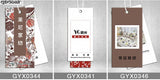 Sewing Personalized Hangtags Clothing Swing Tag/Printed Tags with Glue