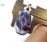Natural Stone Quartz Crystal Tiger Eye Charms Pendant DIY Jewelry Making A15