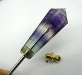 Fluorite Quartz Crystal Opal Pendant DIY Necklace Accessory