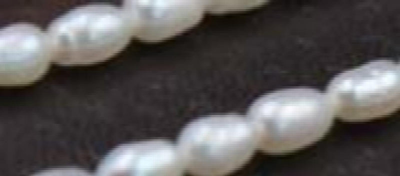 4*6MM 118Pcs/2Strands AA Natural Freshwater Pearl Earring Bead Strand