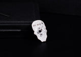 10pcs Antique Silver Skull Studs Leather Handcraft Decor Saddle Concho