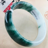 Zheru Natural Jadeite Bracelet 54-62mm Female Princess Jade Gift