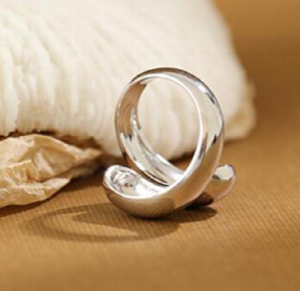 SHANICE Punk 925 Sterling Silver Open Ring for Women Girls