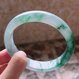 Zheru Jade & Flower Two-Tone Bracelet, Princess Jewelry