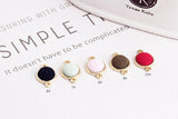 Alloy Double Hanging Round Earrings Solid Thousand Bird Eardrop Pendant