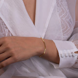 VishowCo Stainless Steel Charm Bracelet for Women