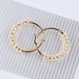 3.5-4mm Potato Pearl Earrings Freshwater Pearl