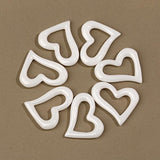 20pcs/Lot Heart Ceramic Jewelry Making DIY Accessory