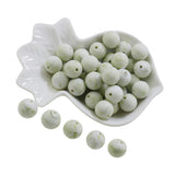 Marble Silicone Beads Chewable Teething 100 pcs