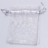 50pcs Colorful Organza Bag Drawstring for Jewelry Gift Packaging Wedding Party