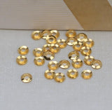 18k Gold Spacer Bead Stamp AU750 for Jewelry Making