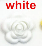 20pcs Silicon Flower Beads Teething Necklace DIY Loose Beads Pendants