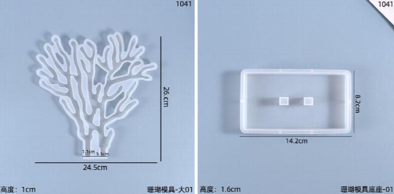 Silicone Mold Resin Decoration DIY Coral Branches Mold