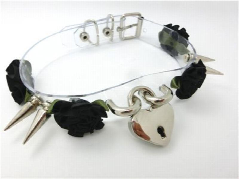 Harajuku Hot Dark Rivet Leather Choker Necklaces