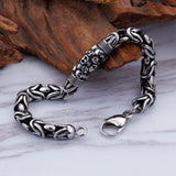 Stainless Steel Punk Skeleton Chain Bracelets