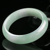 Zheru Jewelry Natural Myanmar Jade Princess Bracelet for Mom Girlfriend