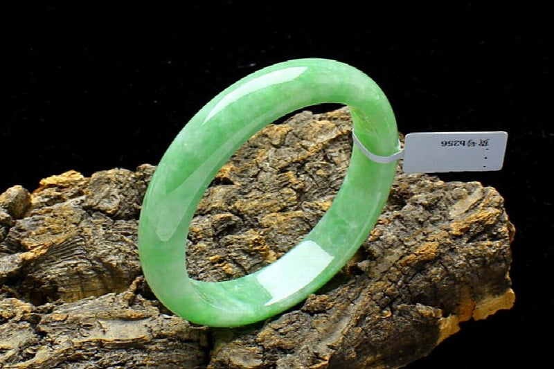 Pure Myanmar Jade A-Class 54-62mm Green Bracelet Princess Bracelet