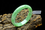 Pure Myanmar Jade A-Class 54-62mm Green Bracelet Princess Bracelet