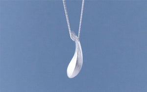 925 Sterling Silver Smooth Whale INS Necklace For Women Jewelry