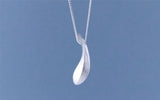 925 Sterling Silver Smooth Whale INS Necklace For Women Jewelry