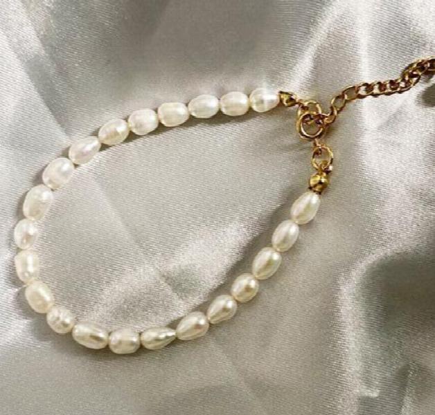 Baroque Pearl Bracelet Fine Jewelry for Baby Girl