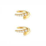 Painless Adjustable Zircon Ear Clip