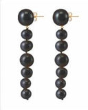 Freshwater Pearl Dangle Earrings S925 Sterling Silver Stud Jewelry