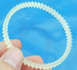 5pcs Jewelry Rotary Tumbler Conveyor Belt KT6808 Roller Polishing Machine
