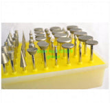 50pcs Diamond Dental Burs Jewelry Polishing Tool Set